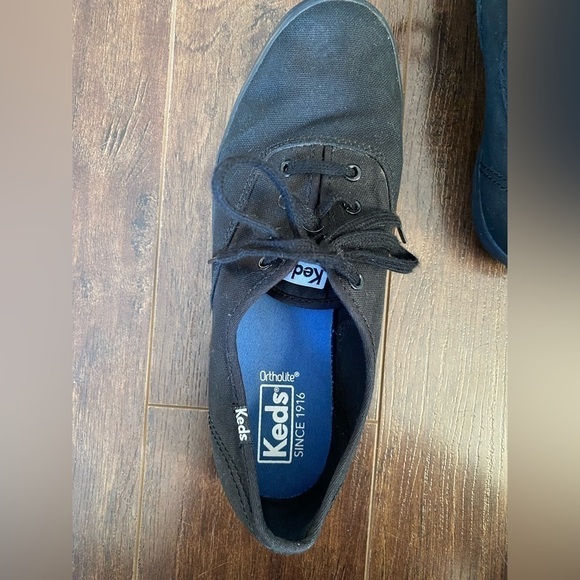 Keds Black Champion Original Sneaker Size 7 - Picture 5 of 8